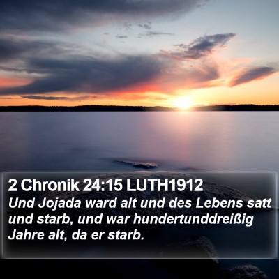 2 Chronik 24:15 LUTH1912 Bible Verse Image