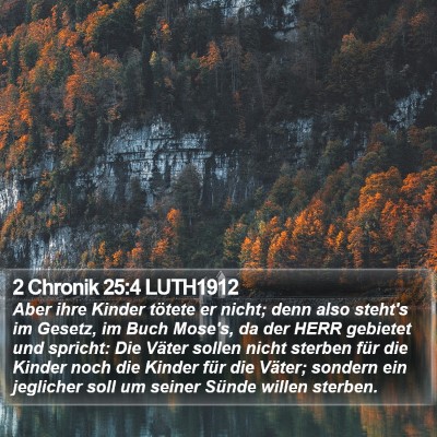 2 Chronik 25:4 LUTH1912 Bible Verse Image