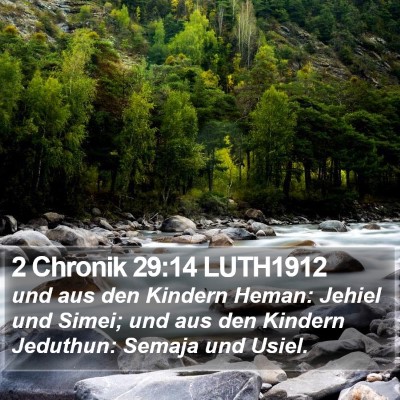 2 Chronik 29:14 LUTH1912 Bible Verse Image