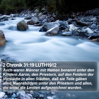 2 Chronik 31:19 LUTH1912 Bible Verse Image