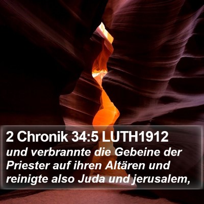 2 Chronik 34:5 LUTH1912 Bible Verse Image