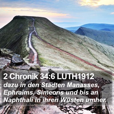 2 Chronik 34:6 LUTH1912 Bible Verse Image