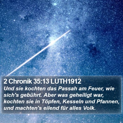 2 Chronik 35:13 LUTH1912 Bible Verse Image
