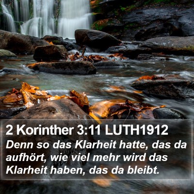 2 Korinther 3:11 LUTH1912 Bible Verse Image
