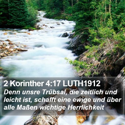 2 Korinther 4:17 LUTH1912 Bible Verse Image