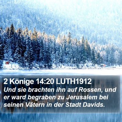 2 Könige 14:20 LUTH1912 Bible Verse Image