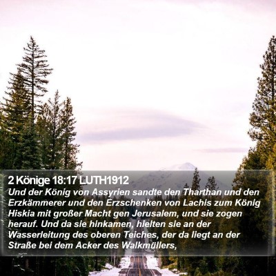 2 Könige 18:17 LUTH1912 Bible Verse Image