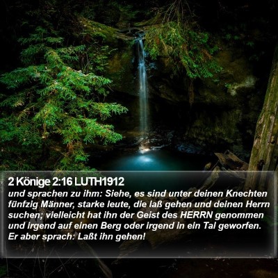 2 Könige 2:16 LUTH1912 Bible Verse Image