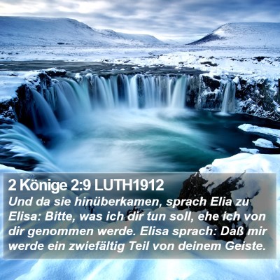 2 Könige 2:9 LUTH1912 Bible Verse Image