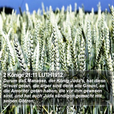 2 Könige 21:11 LUTH1912 Bible Verse Image