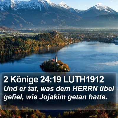 2 Könige 24:19 LUTH1912 Bible Verse Image