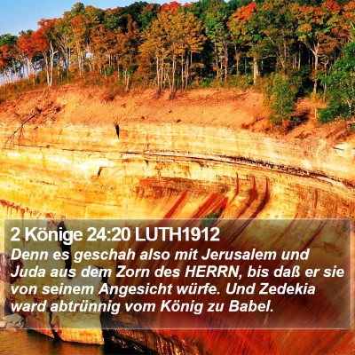 2 Könige 24:20 LUTH1912 Bible Verse Image