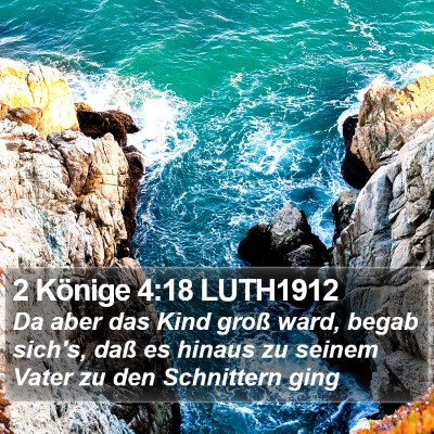 2 Könige 4:18 LUTH1912 Bible Verse Image