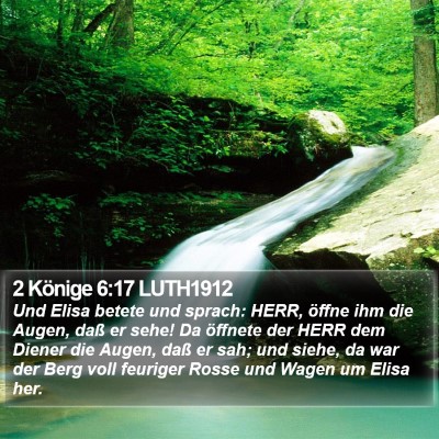 2 Könige 6:17 LUTH1912 Bible Verse Image