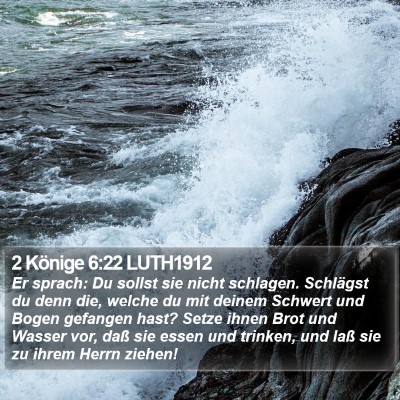 2 Könige 6:22 LUTH1912 Bible Verse Image