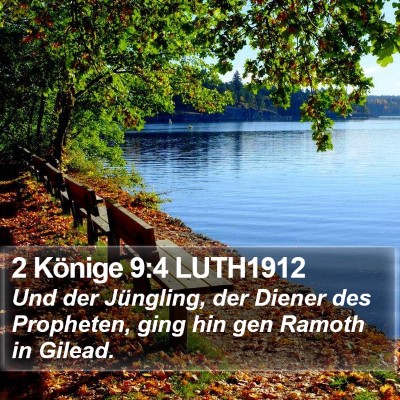2 Könige 9:4 LUTH1912 Bible Verse Image
