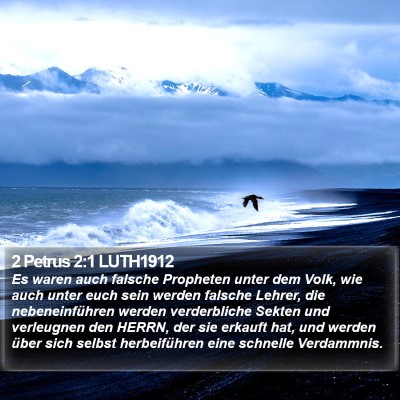 2 Petrus 2:1 LUTH1912 Bible Verse Image