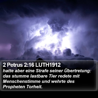 2 Petrus 2:16 LUTH1912 Bible Verse Image