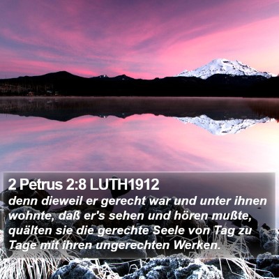 2 Petrus 2:8 LUTH1912 Bible Verse Image