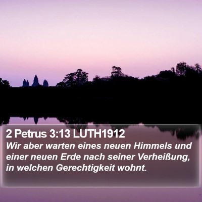 2 Petrus 3:13 LUTH1912 Bible Verse Image
