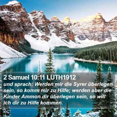 2 Samuel 10:11 LUTH1912 Bible Verse Image