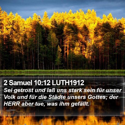 2 Samuel 10:12 LUTH1912 Bible Verse Image