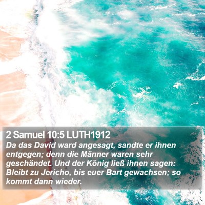 2 Samuel 10:5 LUTH1912 Bible Verse Image