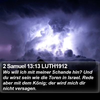 2 Samuel 13:13 LUTH1912 Bible Verse Image