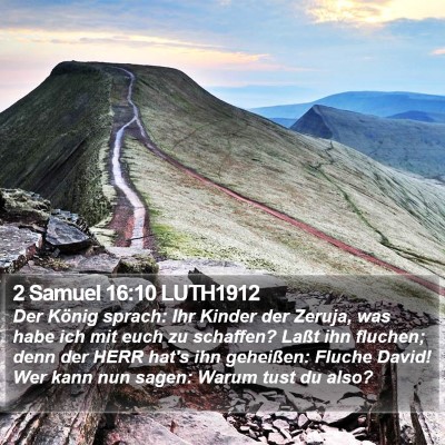 2 Samuel 16:10 LUTH1912 Bible Verse Image