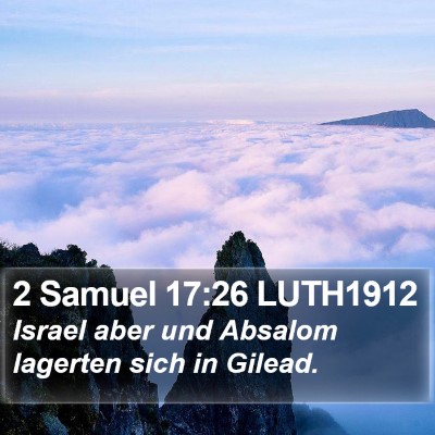 2 Samuel 17:26 LUTH1912 Bible Verse Image