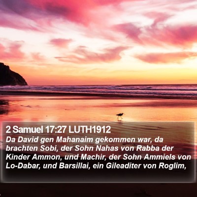 2 Samuel 17:27 LUTH1912 Bible Verse Image