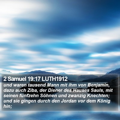 2 Samuel 19:17 LUTH1912 Bible Verse Image