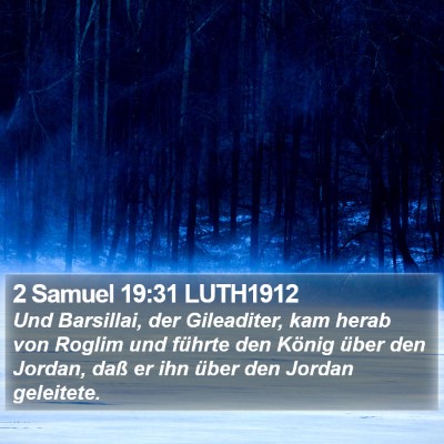 2 Samuel 19:31 LUTH1912 Bible Verse Image