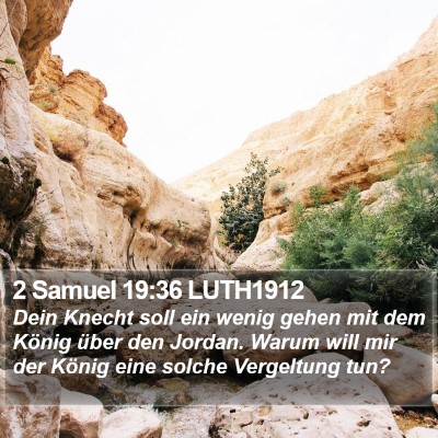 2 Samuel 19:36 LUTH1912 Bible Verse Image