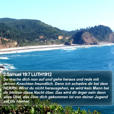 2 Samuel 19:7 LUTH1912 Bible Verse Image
