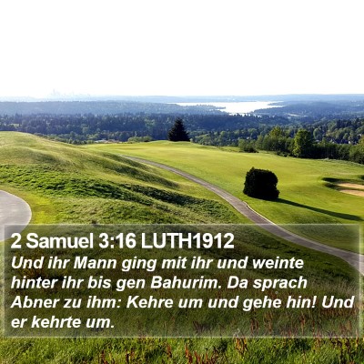 2 Samuel 3:16 LUTH1912 Bible Verse Image
