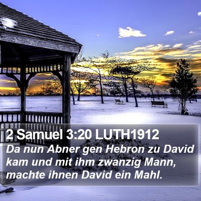 2 Samuel 3:20 LUTH1912 Bible Verse Image
