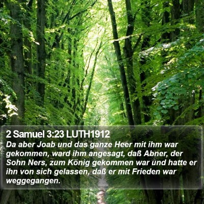 2 Samuel 3:23 LUTH1912 Bible Verse Image