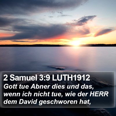 2 Samuel 3:9 LUTH1912 Bible Verse Image