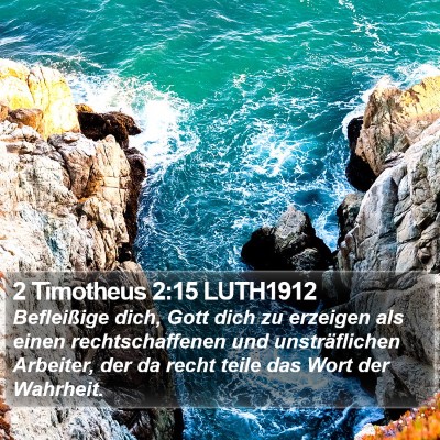 2 Timotheus 2:15 LUTH1912 Bible Verse Image