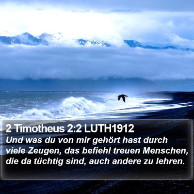 2 Timotheus 2:2 LUTH1912 Bible Verse Image