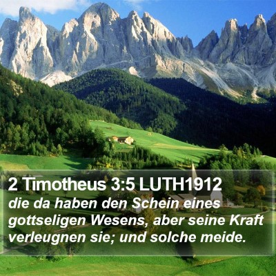 2 Timotheus 3:5 LUTH1912 Bible Verse Image