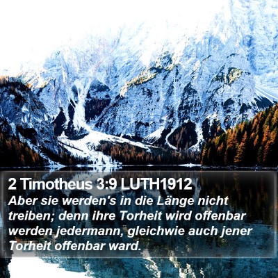 2 Timotheus 3:9 LUTH1912 Bible Verse Image