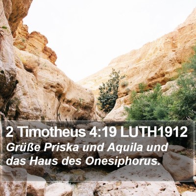 2 Timotheus 4:19 LUTH1912 Bible Verse Image