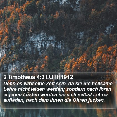 2 Timotheus 4:3 LUTH1912 Bible Verse Image