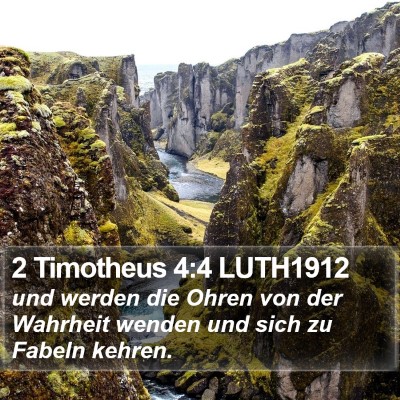 2 Timotheus 4:4 LUTH1912 Bible Verse Image