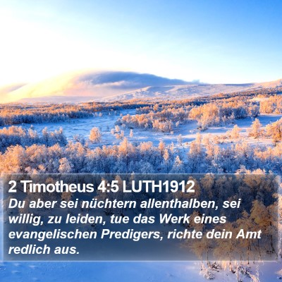 2 Timotheus 4:5 LUTH1912 Bible Verse Image