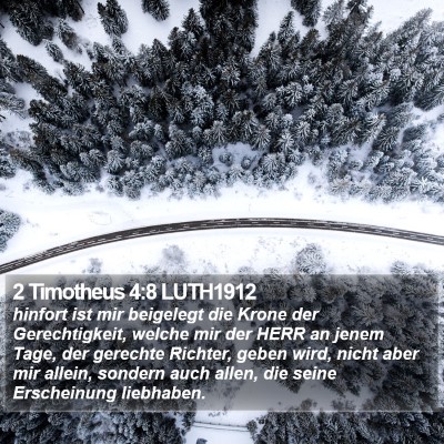 2 Timotheus 4:8 LUTH1912 Bible Verse Image