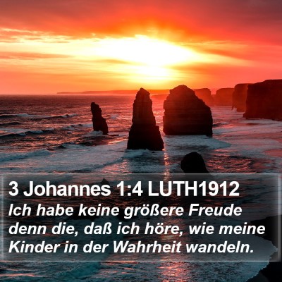 3 Johannes 1:4 LUTH1912 Bible Verse Image