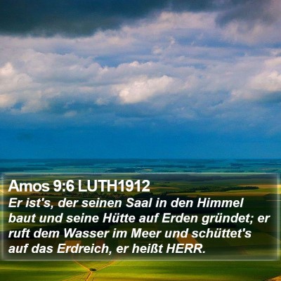 Amos 9:6 LUTH1912 Bible Verse Image